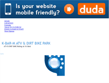 Tablet Screenshot of kbarmatvpark.com